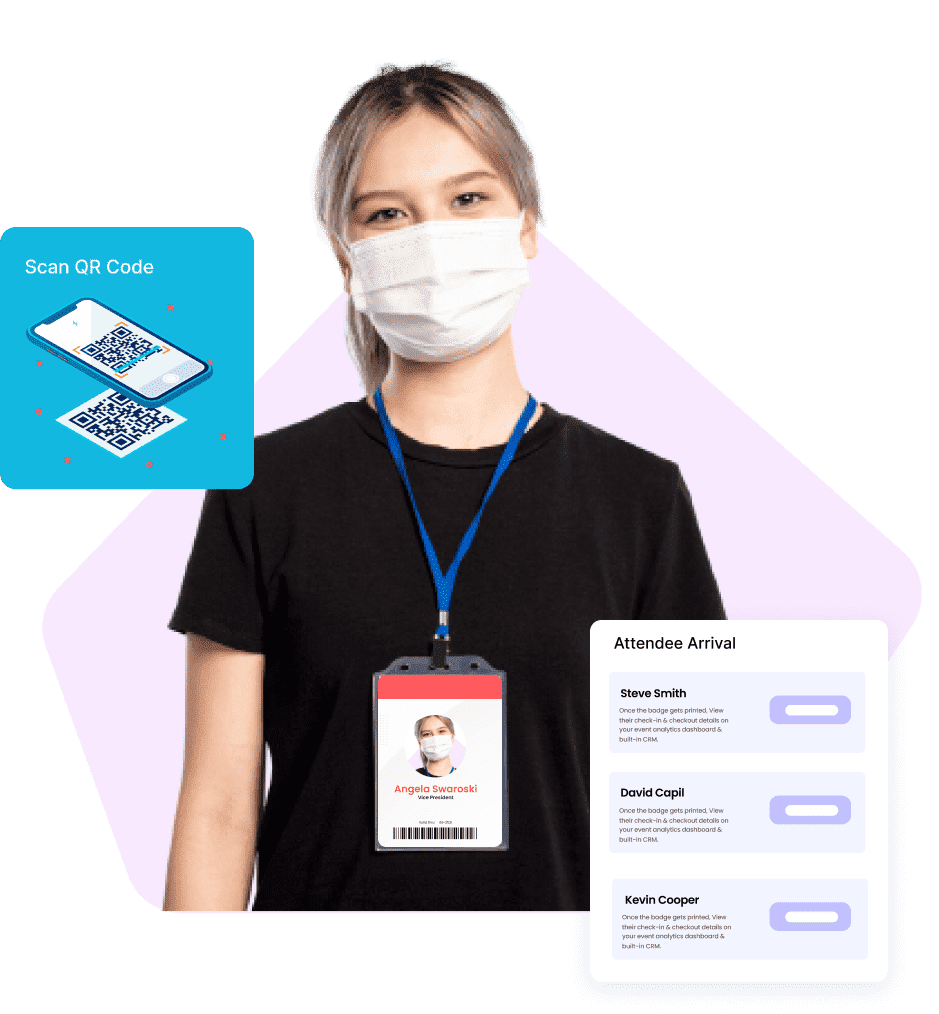 Event badge printing softwareCustom event badge printing